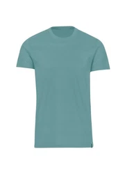 Trigema T-Shirt Slim Fit Grün/Türkis/Blau/Hellblau