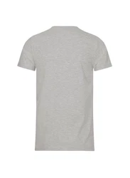 Trigema T-Shirt Slim Fit Grau/Hellgrau