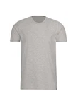 Trigema T-Shirt Slim Fit Grau/Hellgrau