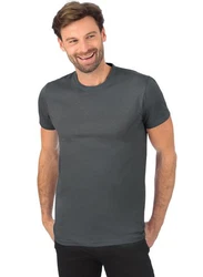 Trigema T-Shirt Slim Fit Dunkelgrau/Dunkelblau/Grau/Hellgrau