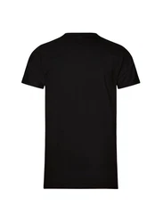 Trigema T-Shirt Slim Fit Schwarz