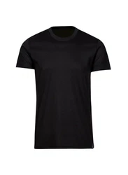 Trigema T-Shirt Slim Fit Schwarz