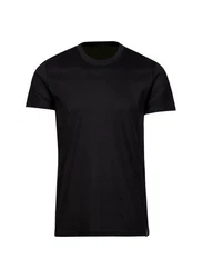 Trigema T-Shirt Slim Fit Schwarz