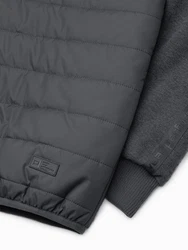 OMBRE Blouson Herrenjacke V C601 dunkelgrau (C601)
