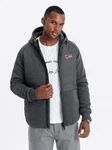 OMBRE Blouson Herrenjacke V C601 dunkelgrau (C601)