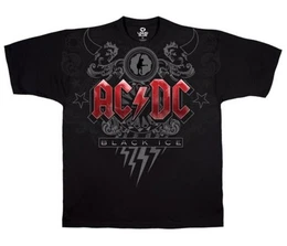 T-Shirt AC/DC - Black Ice mit lizensiertem Print