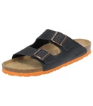 Rohde Pantolette Grado Hellblau/Braun/Orange/Blau