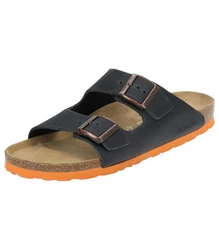 Rohde Pantolette Grado Hellblau/Braun/Orange/Blau