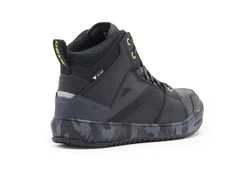 Dainese Suburb D-WP Motorradschuhe schwarz/camo/gelb