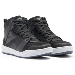 Dainese Suburb D-WP Motorradschuhe schwarz/weiß/iron-gate