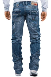 Kosmo Lupo 5-Pocket-Jeans Herren Hose BA-KM001 BA-KM001