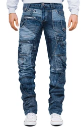 Kosmo Lupo 5-Pocket-Jeans Herren Hose BA-KM001 BA-KM001