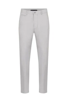 Drykorn Stoffhose Grau/Hellgrau