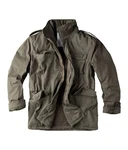 Surplus Raw Vintage Fieldjacket PARATROOPER Winter Jacket Winterjacke oliv