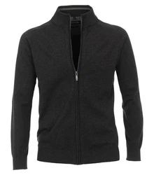 CASAMODA Cardigan Strickjacke 004450 Dunkelgrau/Grau/Schwarz