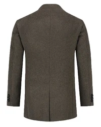Allthemen Kurzmantel Wintermantel Slim Fit Grau/Dunkelgrün/Khaki/Braun