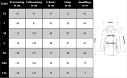 Allthemen Kurzmantel Wintermantel Slim Fit Grau/Dunkelgrün/Khaki/Braun