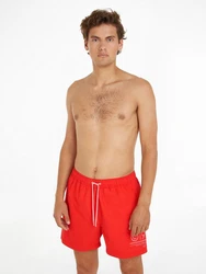 Tommy Hilfiger Swimwear Badeshorts SF Medium Drawstring Rot/Dunkelrot