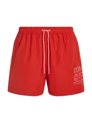 Tommy Hilfiger Swimwear Badeshorts SF Medium Drawstring Rot/Dunkelrot