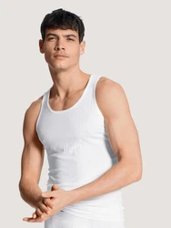 CALIDA Unterhemd Pure & Style Herren Weiß