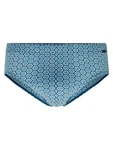 CALIDA Slip Focus Trend Herren Blau/Hellblau/Dunkelblau