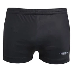 CECEBA Badepants Herren Kastenbadehose Bade-Pants schwarz/wei