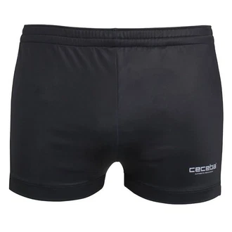 CECEBA Badepants Herren Kastenbadehose Bade-Pants schwarz/wei