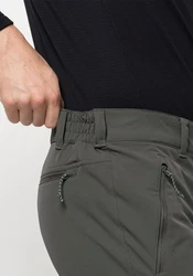 Jack Wolfskin Softshellhose ACTIVATE XT PANTS Khaki/Dunkelgrün/Hellgrau/Grün/Dunkelgrau