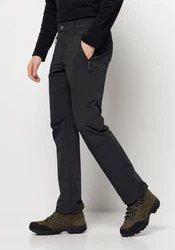 Jack Wolfskin Softshellhose ACTIVATE XT PANTS Dunkelgrau/Dunkelblau/Grau/Schwarz