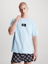 T-Shirt S/S CREW NECK mit Calvin Klein Markenlabel
