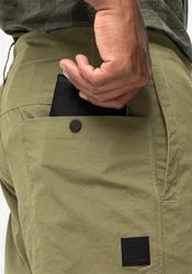 Jack Wolfskin Outdoorhose DESERT PANTS Khaki/Dunkelgrün