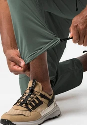 Jack Wolfskin Trekkinghose WANDERTHIRST PANTS Grün/Dunkelgrün/Türkis