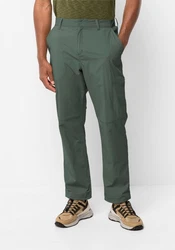 Jack Wolfskin Trekkinghose WANDERTHIRST PANTS Grün/Dunkelgrün/Türkis