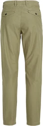 Tommy Hilfiger Chinohose CHINO CHELSEA GABARDINE GMD Khaki/Dunkelgrün