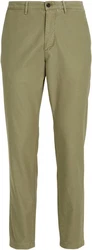 Tommy Hilfiger Chinohose CHINO CHELSEA GABARDINE GMD Khaki/Dunkelgrün