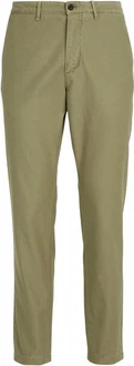 Tommy Hilfiger Chinohose CHINO CHELSEA GABARDINE GMD Khaki/Dunkelgrün