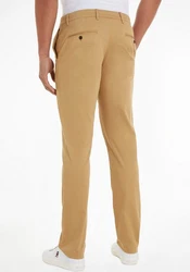 Tommy Hilfiger Chinohose CHINO DENTON PRINTED STRUCTURE Khaki/Braun/Beige