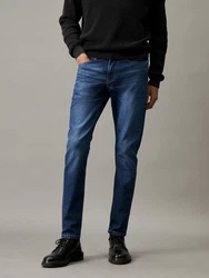 Calvin Klein Jeans SLIM TAPER in 5-Pocket-Form Dunkelblau/Blau/Hellblau