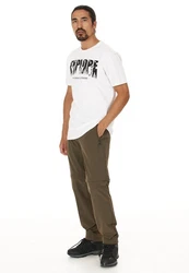 WHISTLER Outdoorhose Gerdi Zip-Off-Funktion (Gerdi) Khaki/Braun/Dunkelgrün