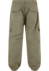 DEF Cargohose Khaki/Dunkelgrün