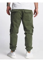 DEF Cargohose Khaki/Dunkelgrün