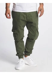 DEF Cargohose Khaki/Dunkelgrün
