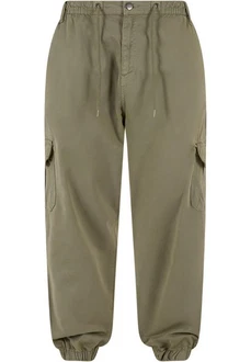 DEF Cargohose Khaki/Dunkelgrün