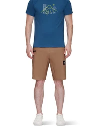 Mammut Funktionsshorts Trekkingshorts Massone Shorts Khaki/Beige/Braun