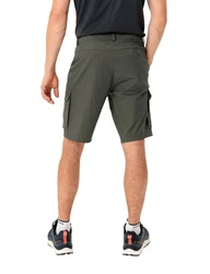VAUDE Funktionshose Men's Neyland Cargo Shorts Khaki/Dunkelgrün