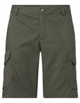VAUDE Funktionshose Men's Neyland Cargo Shorts Khaki/Dunkelgrün