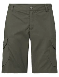 VAUDE Funktionshose Men's Neyland Cargo Shorts Khaki/Dunkelgrün