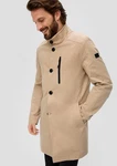s.Oliver BLACK LABEL Langmantel aus Baumwollmix Schwarz