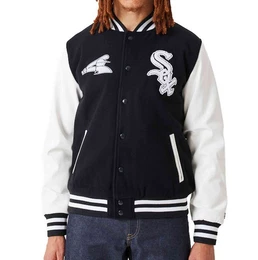 Collegejacke MLB Chicago White Sox Wordmark Varsity