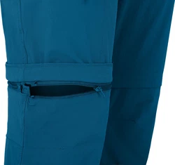 Bergson Outdoorhose BAKER ZIPP-Off Herren Wanderhose Saphir blau